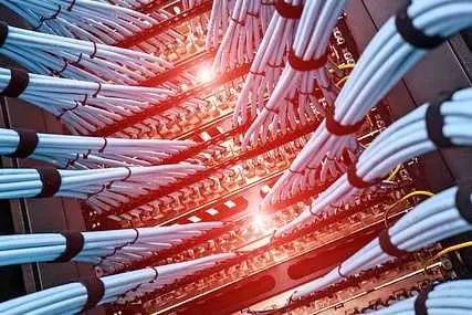 Web Hosting Thailand - 1 Web hosting Thailand image of server cables for Thai VPS plans